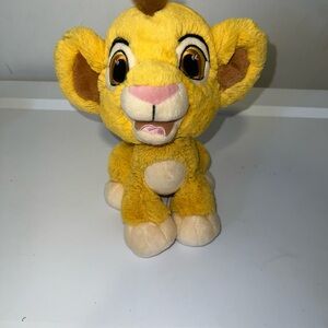 Disney Yellow Plush Lion Cub